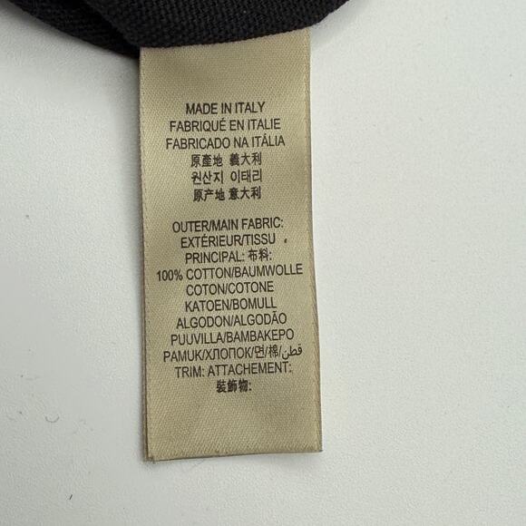 COA  Burberry Haymarket Check Tote Bag Leather Trim Italy Shoulder Crossbody - Picture 16 of 16